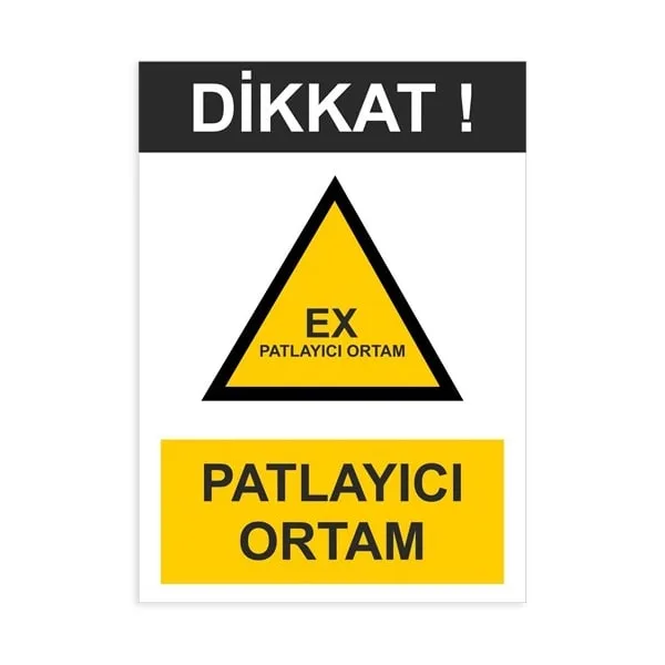 Ex Patlayıcı Ortam