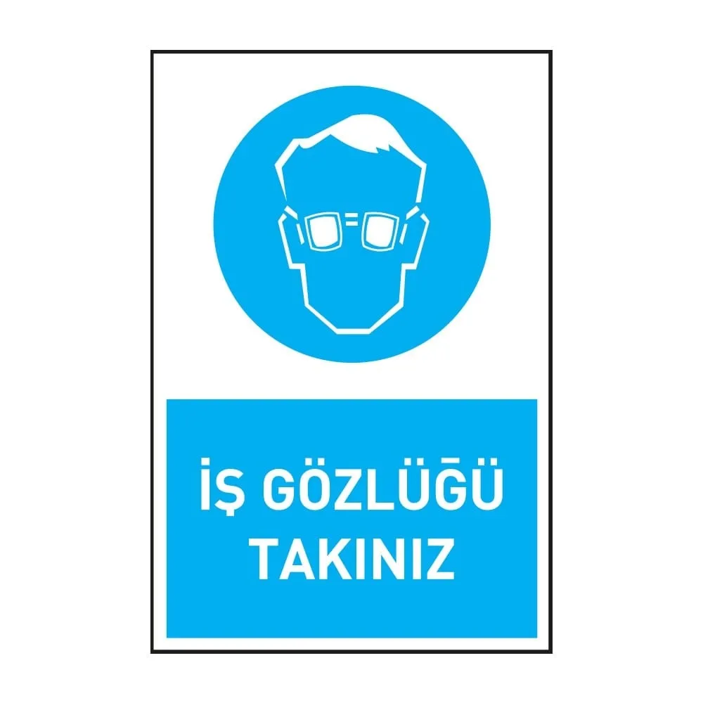 İş Gözlüğü Takınız
