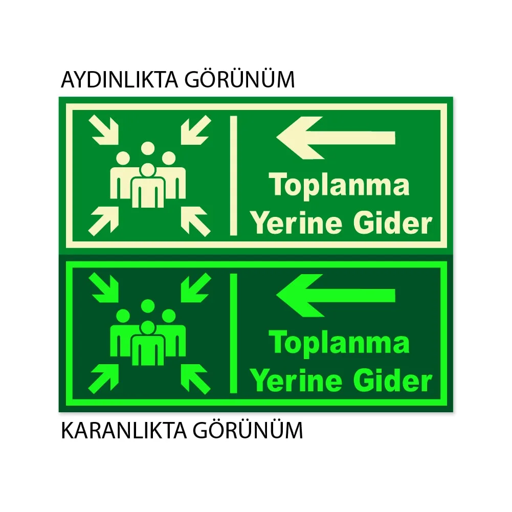 Lümen Folyolu Toplanma Yerine Gider Sol Ok