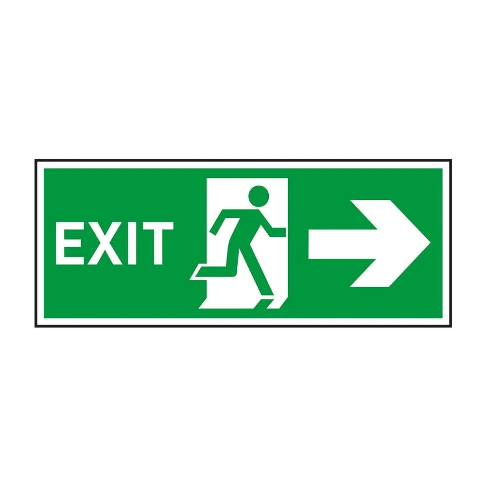 Exit Sağ Ok Fotolümenli